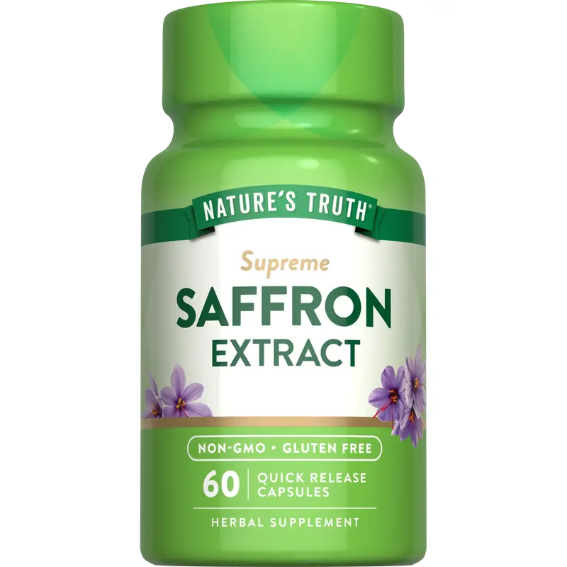 Saffron Extract Capsules | 60 count | Concentrated Extract