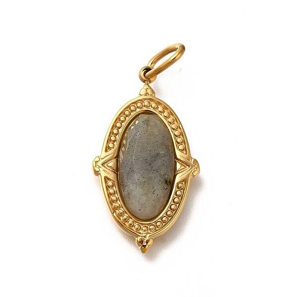 Natural Labradorite Pendants