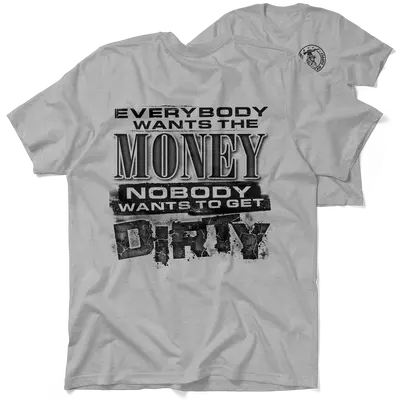 Dirty - Heather Gray T-Shirt