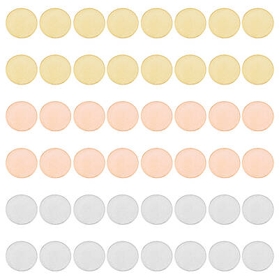 48Pcs 3 Colors Copper & Aluminum & Brass Sheets