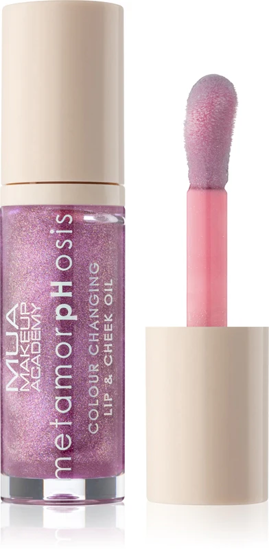 MUA Makeup Academy Metamorphosis gloss with Grapevine Lip Oil for Lips and Cheeks 7 ml