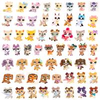 Diylpshome 3 Random Pets and 7 Random Accessories miniature cat and dog figures Pets and Accessories Set Figurine Decoration ...