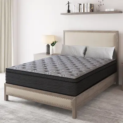 Duchess 9 /12/14 Inch Gel Memory Foam Mattress Twin Full Queen King Bed Hybrid Spring Mattress  In A Box Medium Firm