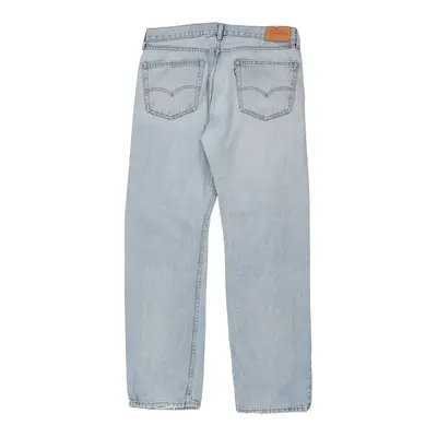 505 Levis Jeans - 36W 32L Light Wash Cotton