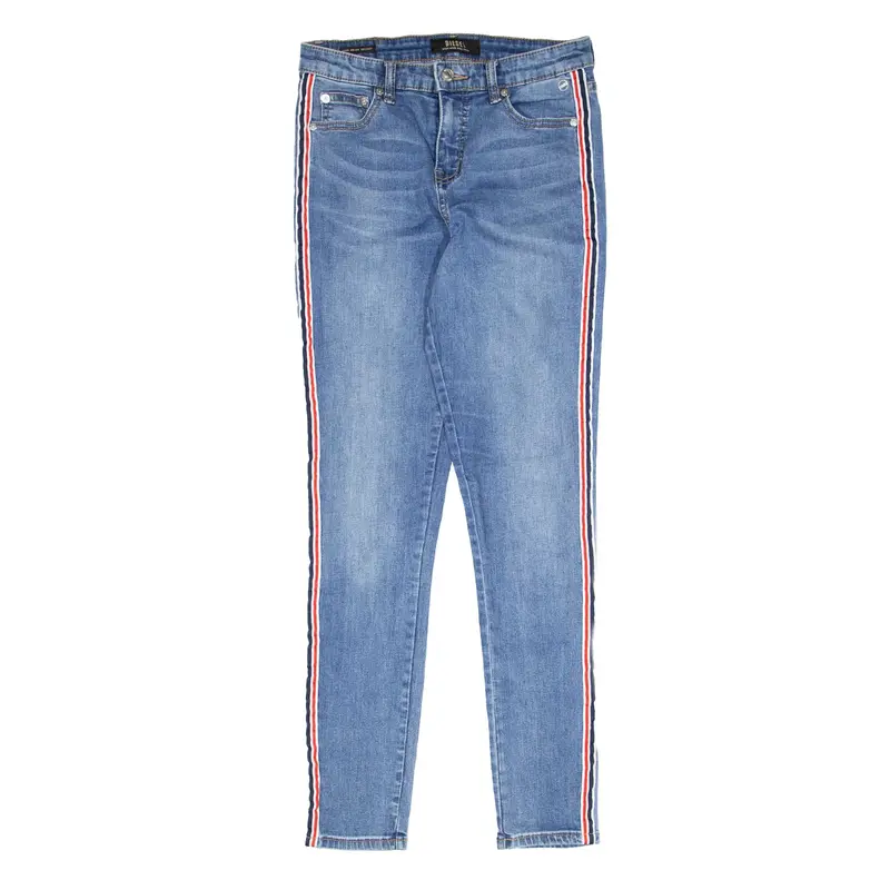 DIESEL High Waist Jeans Blue Denim Slim Skinny Womens W27 L27