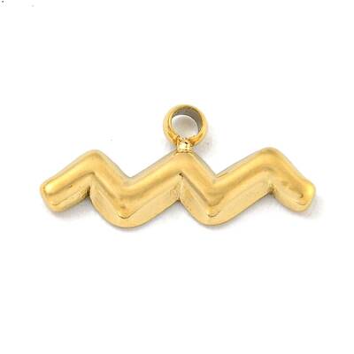 Real 18K Gold Plated PVD Vacuum Plating 304 Stainless Steel Pendants