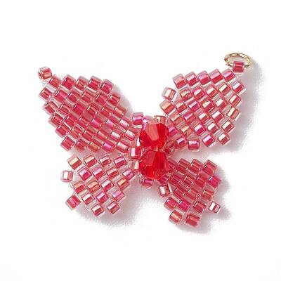 Glass Seed Beaded Pendants