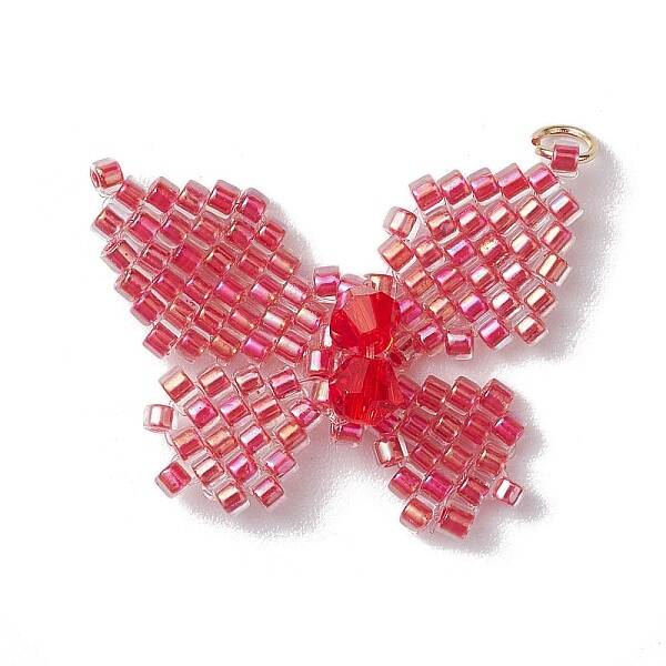 Glass Seed Beaded Pendants