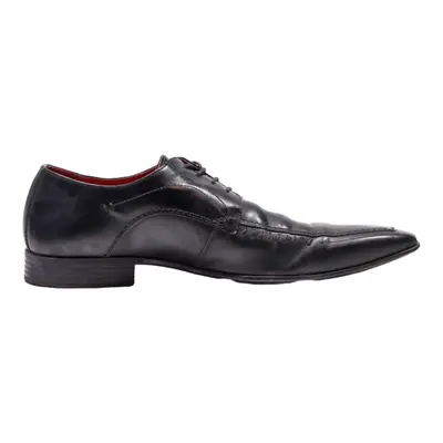 REDSKINS Oxford Shoes Black Leather Mens UK 9