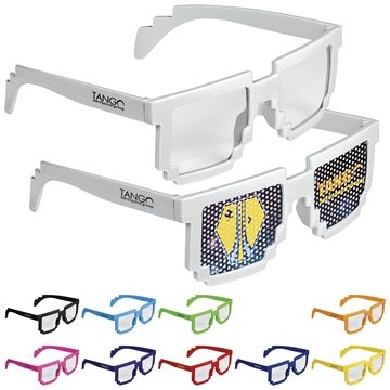 150 Customized Pixel Sunglasses - UV400 Protection