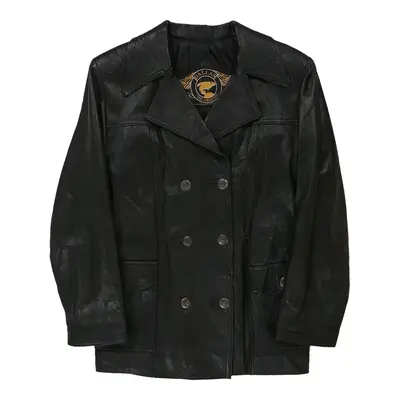 Dallas Leather Jacket - Medium Black Leather