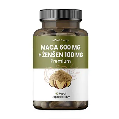 Movit Energy Maca 600 Mg + Ginseng 100 Mg, 90 Capsule