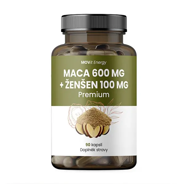 Movit Energy Maca 600 Mg + Ginseng 100 Mg, 90 Capsule