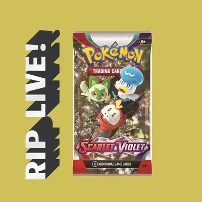 (1) Scarlet & Violet Booster Pack - SV01: Scarlet & Violet Base Set (SV1)