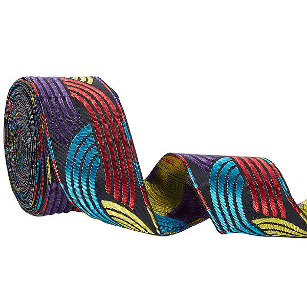 7M Flat Embroidery Polyester Ribbons