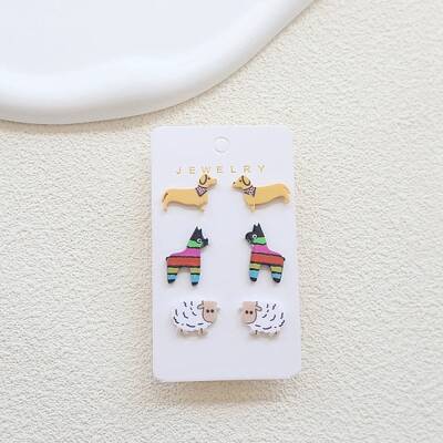 Acrylic Stud Earrings for Women