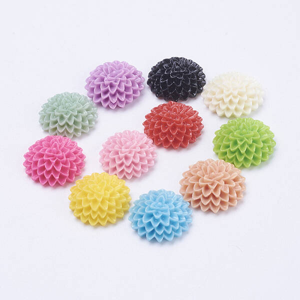Opaque Resin Cabochons