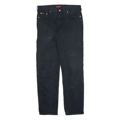 LEE COOPER Mens Jeans Black Regular Straight W36 L34