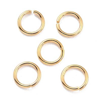 Rack Plating Brass Jump Rings