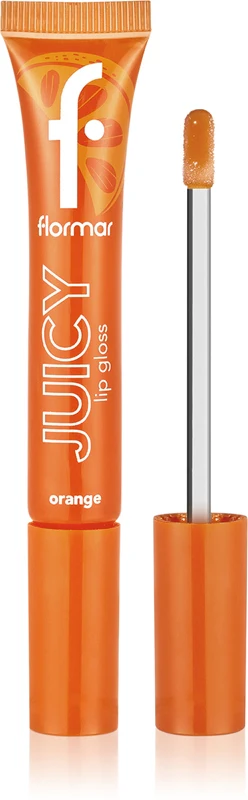 Flormar Juicy Moisturizing Lip Gloss Color 002 Orange 10 Ml