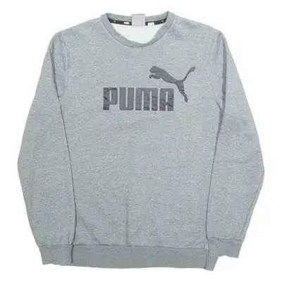 PUMA Mens Sweatshirt Grey S