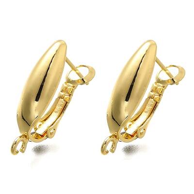 Brass Hoop Earring Finding