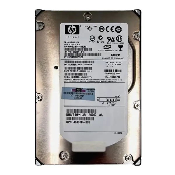 9Z3006-061 Seagate 73.4GB Ultra-320 SCSI 15000 3.5-inch 16MB Hard Drive