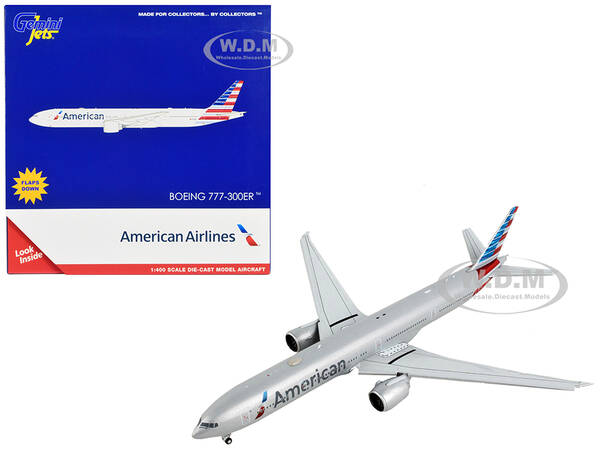 Boeing 777-300ER Commercial Aircraft with Flaps Down \