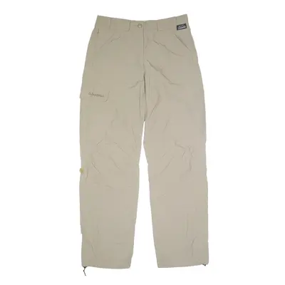ACF BY SCHOFFEL Cargo Trousers Beige Regular Straight Nylon Womens W30 L32