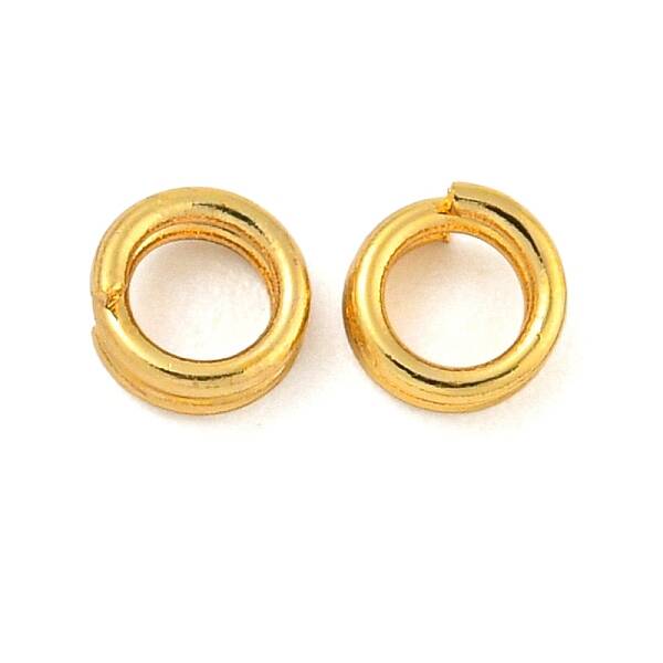Brass Split Rings