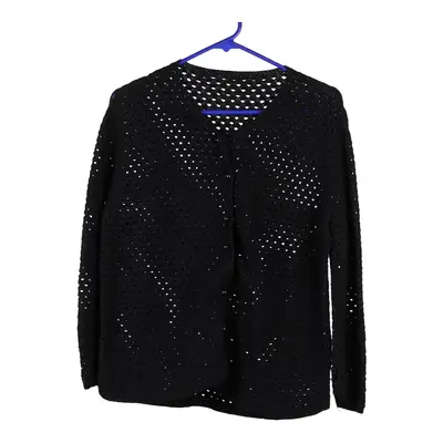 Unbranded Cardigan - Large Black Cotton Blend