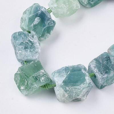 Natural Fluorite Beads Strands