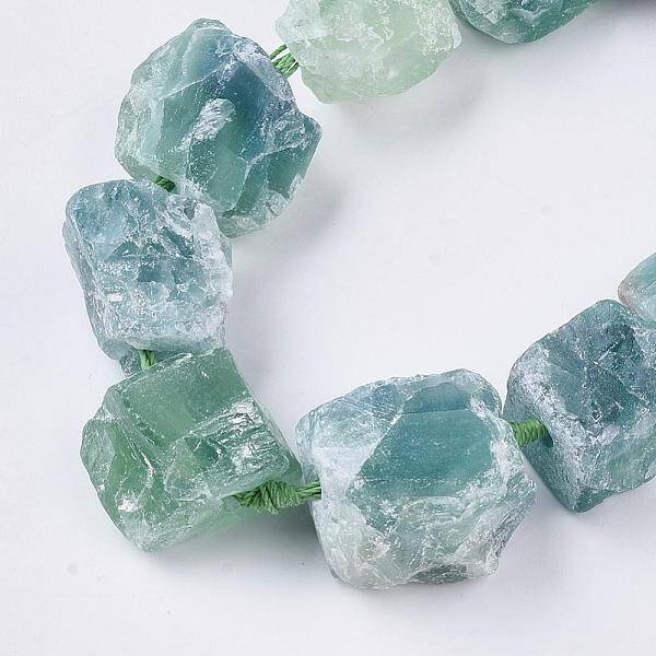 Natural Fluorite Beads Strands