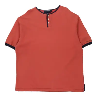 Polo Sport T-Shirt - Large Pink Cotton