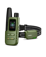 JUGBOW Dog Training Collar 3300FT Dog Training Behavior Aid, Remote IPX7 Waterproof with 4 Training Modes, Rechargeable E-Col...