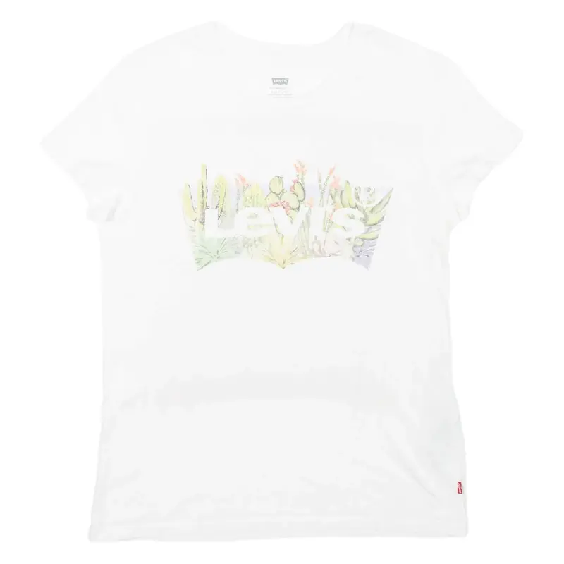LEVI'S Womens T-Shirt White S