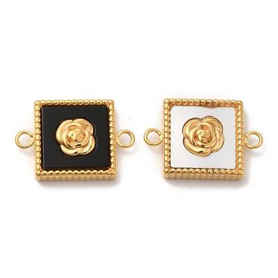 PVD Vacuum Plating 304 Stainless Steel Connector Charms