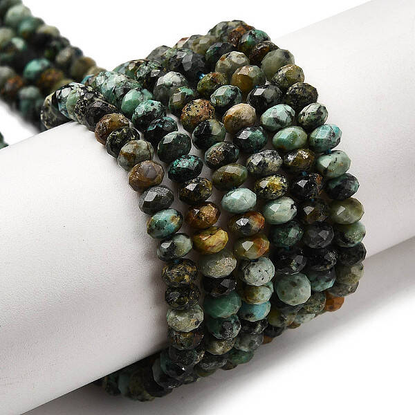 Natural African Turquoise(Jasper) Beads Strands