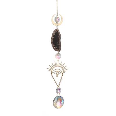 Brass & Crystal Suncatchers