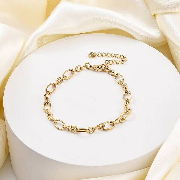 304 Stainless Steel Link Bracelets