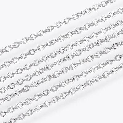 Tarnish Resistant 304 Stainless Steel Cable Chains