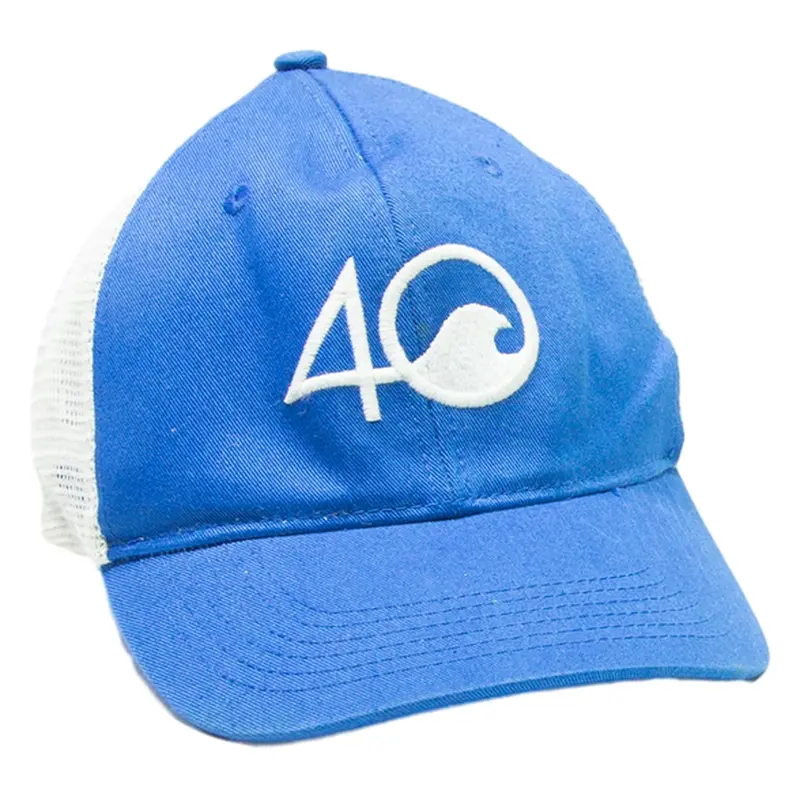 4OCEAN Mens Baseball Cap Blue ONE SIZE