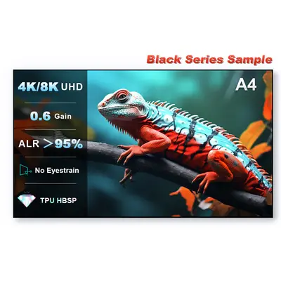 NothingProjector Black Series Screen A4 Size sample（REFUND after you purchased our black series screens)