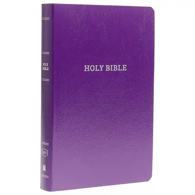 KJV Holy Bible: Gift and Award, Purple Leather-Look, Red Letter, Comfort Print: King James Version- Imitation Leather