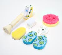 Scrub Daddy 9pc Dish Daddy Soap Wand with Interchangeable Cleaning Heads