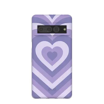 Lavender Power Hearts Google Pixel 7 Pro Case