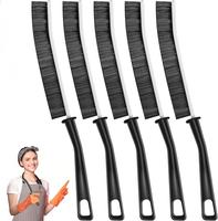 Mom's Ultimate Crevice Cleaner Pack - 5 Multifunctional Hard Bristle Brushes for Tile Grout, Window Tracks & Hidden Grime Hom...