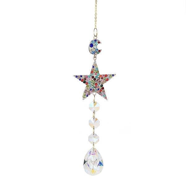 Alloy Rhinestone Hanging Ornaments