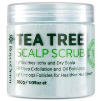 Roycederm Tea Tree Scalp Scrub 7 oz: Anti Fungal Pre Shampoo, Itchy Relief Scalp Treatment for Dandruff, Psoriasis & Seborrhe...