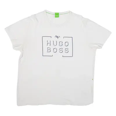 HUGO BOSS Boys T-Shirt White 2XL